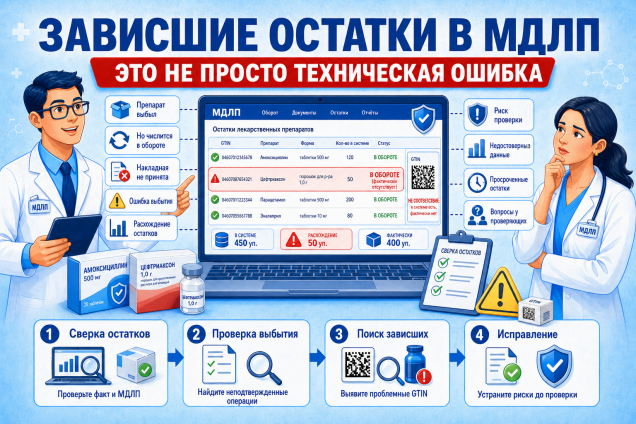 Ошибки в МДЛП обернулись приостановкой деятельности на 90 суток